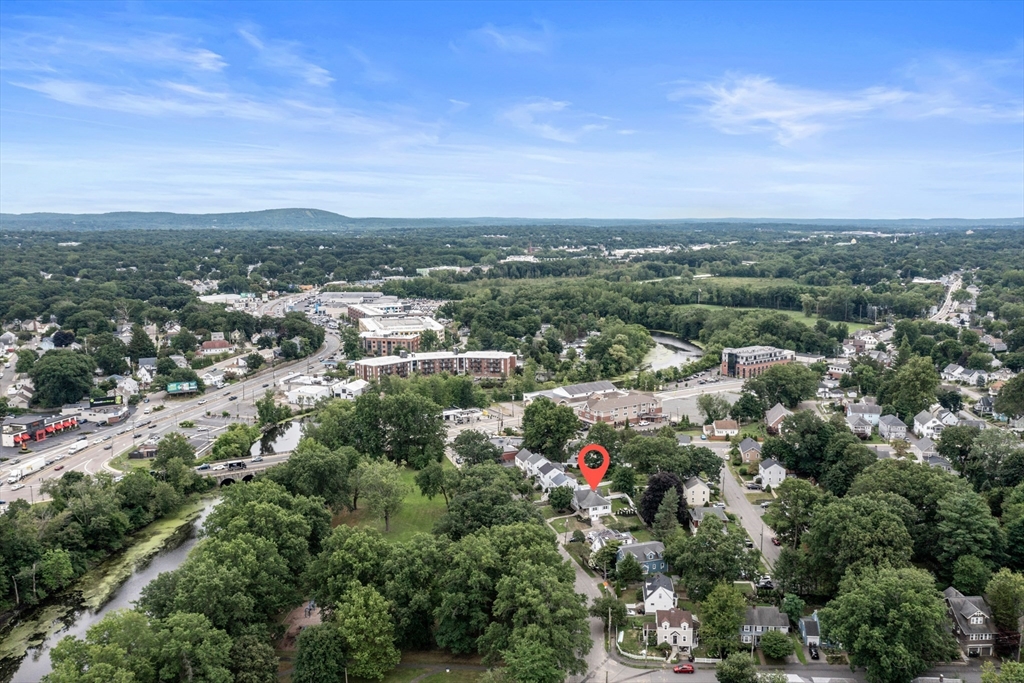 26 Riverside Drive Dedham, MA 02026 - Photo 35 of 35 an aerial view of a city