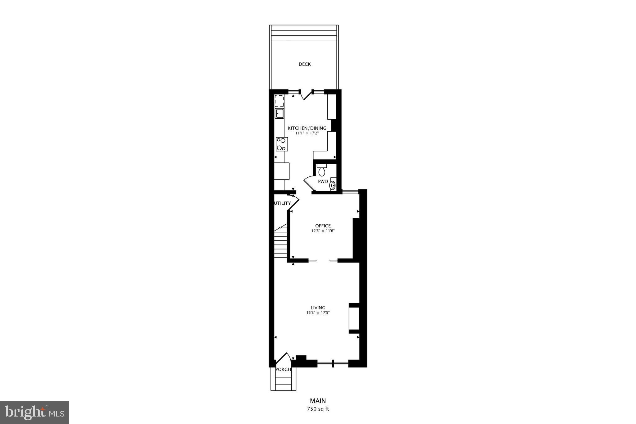 1236 D Street Southeast Washington, DC 20003 - Photo 28 of 31 a picture of a floor plan