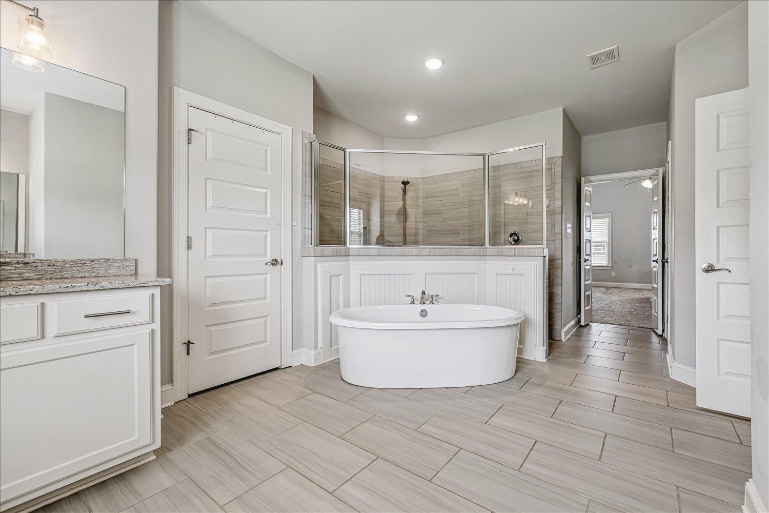 12802 Longmire Loop South Arlington, TN 38002 - Photo 20 of 40 a bathroom with a sink a toilet and shower
