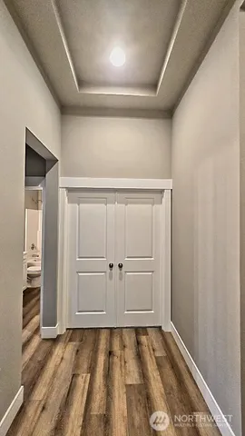 wooden floor in an empty room
