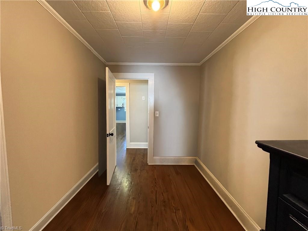 820 Suncrest Orchard Road North Wilkesboro, NC 28659 - Photo 35 of 41 a view of a hallway with wooden floor