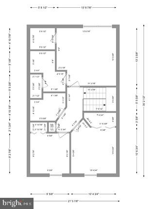 3810 Colony Point Place Edgewater, MD 21037 - Photo 60 of 61 Floorplan with dimensions