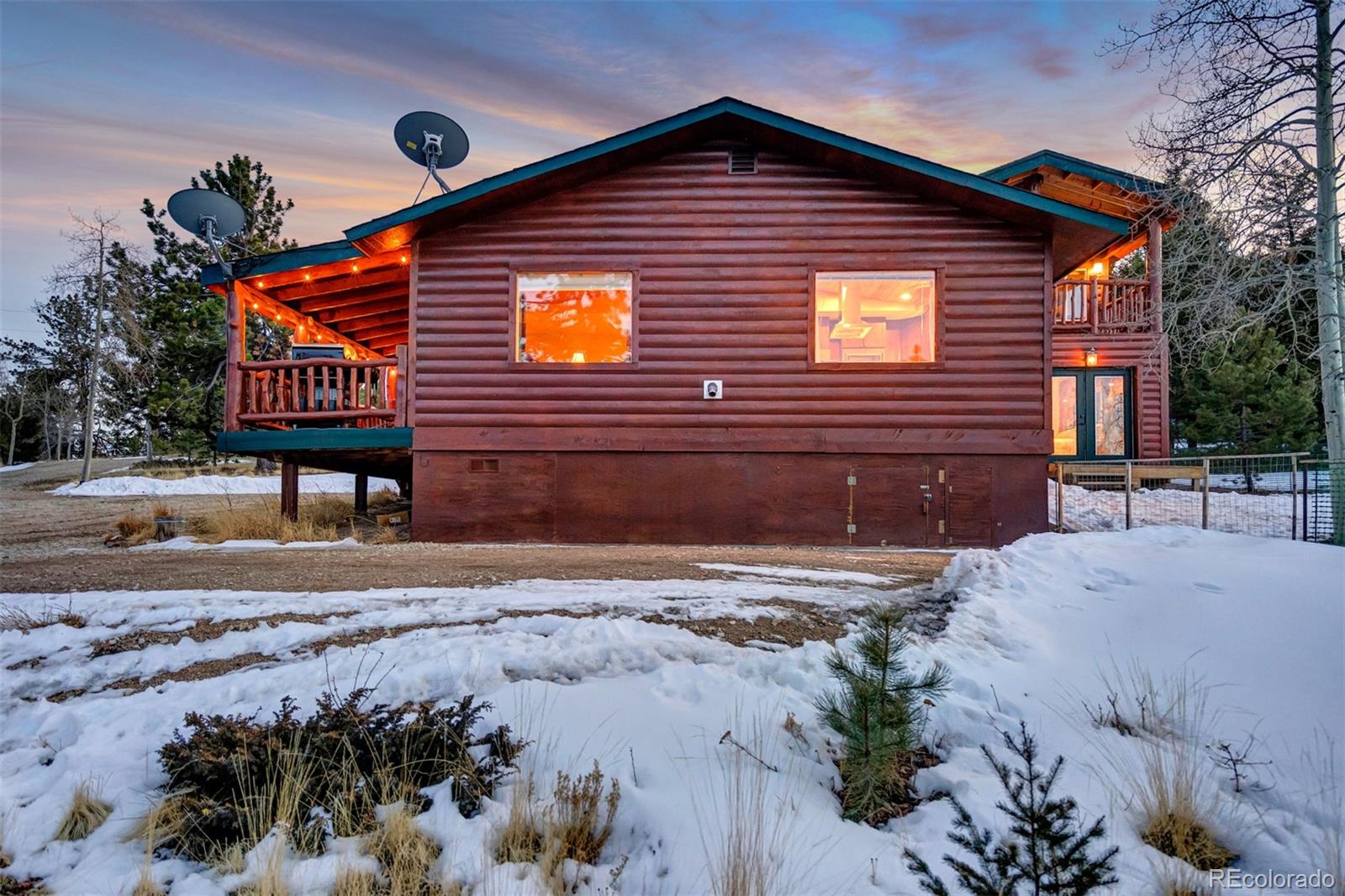 10424 Ranch Road Hartsel, CO 80449 - Photo 27 of 31 a front view of a house