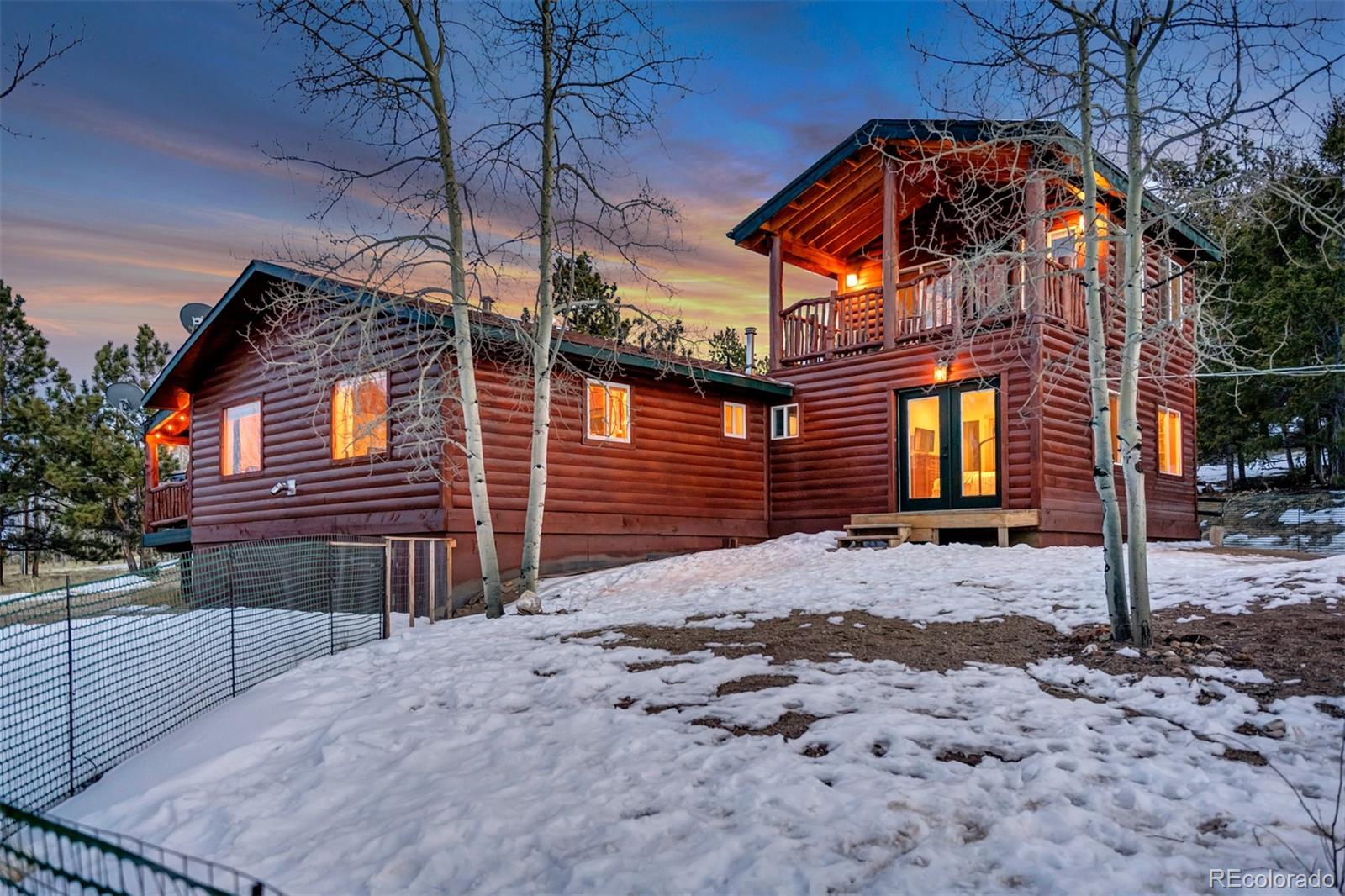 10424 Ranch Road Hartsel, CO 80449 - Photo 28 of 31 a front view of a house with a yard