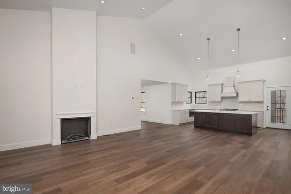 wooden floor in an empty room