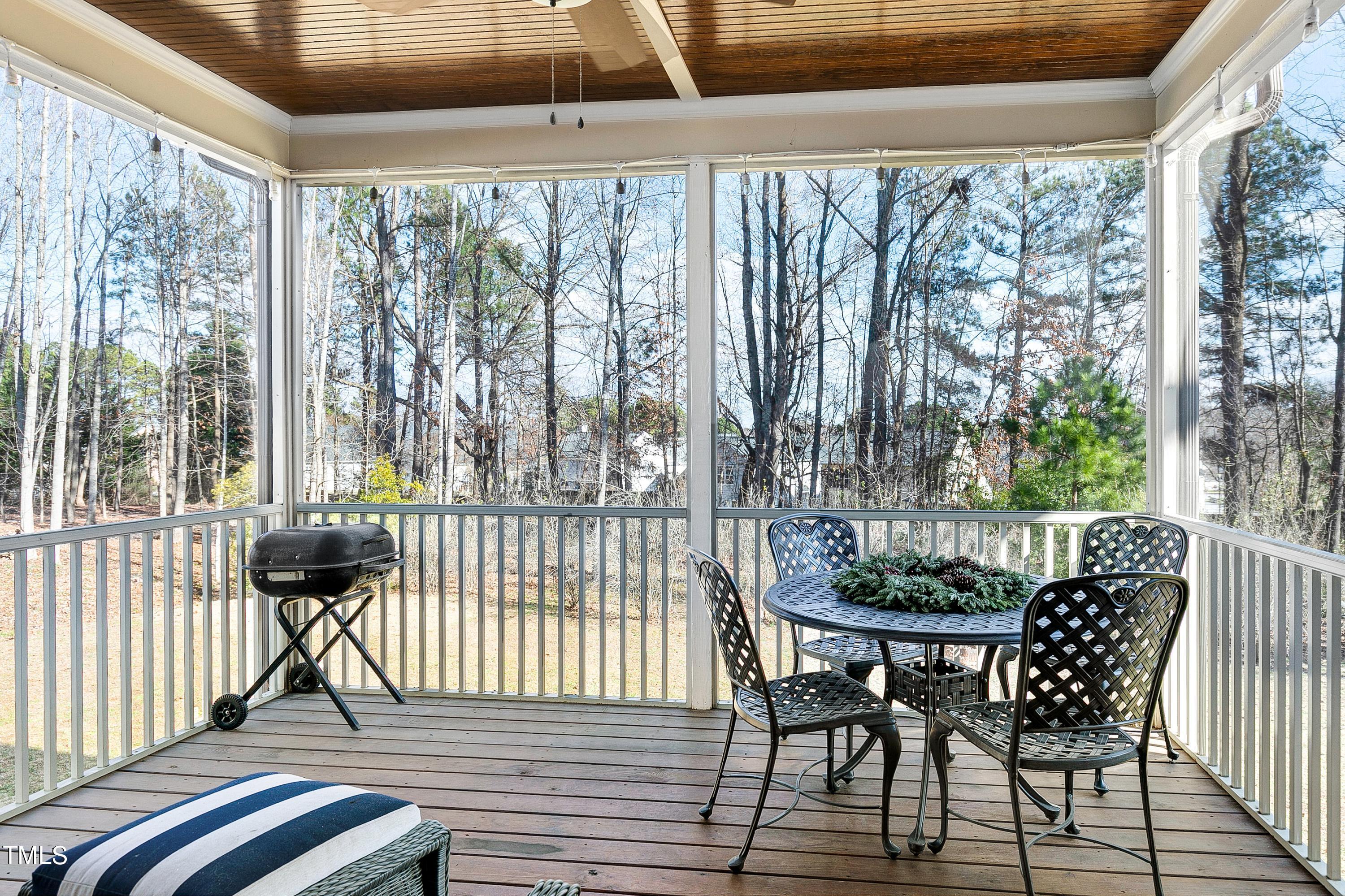 8533 Hurst Drive Raleigh, NC 27603 - Photo 8 of 43 a view of a dining room with furniture window and outside view