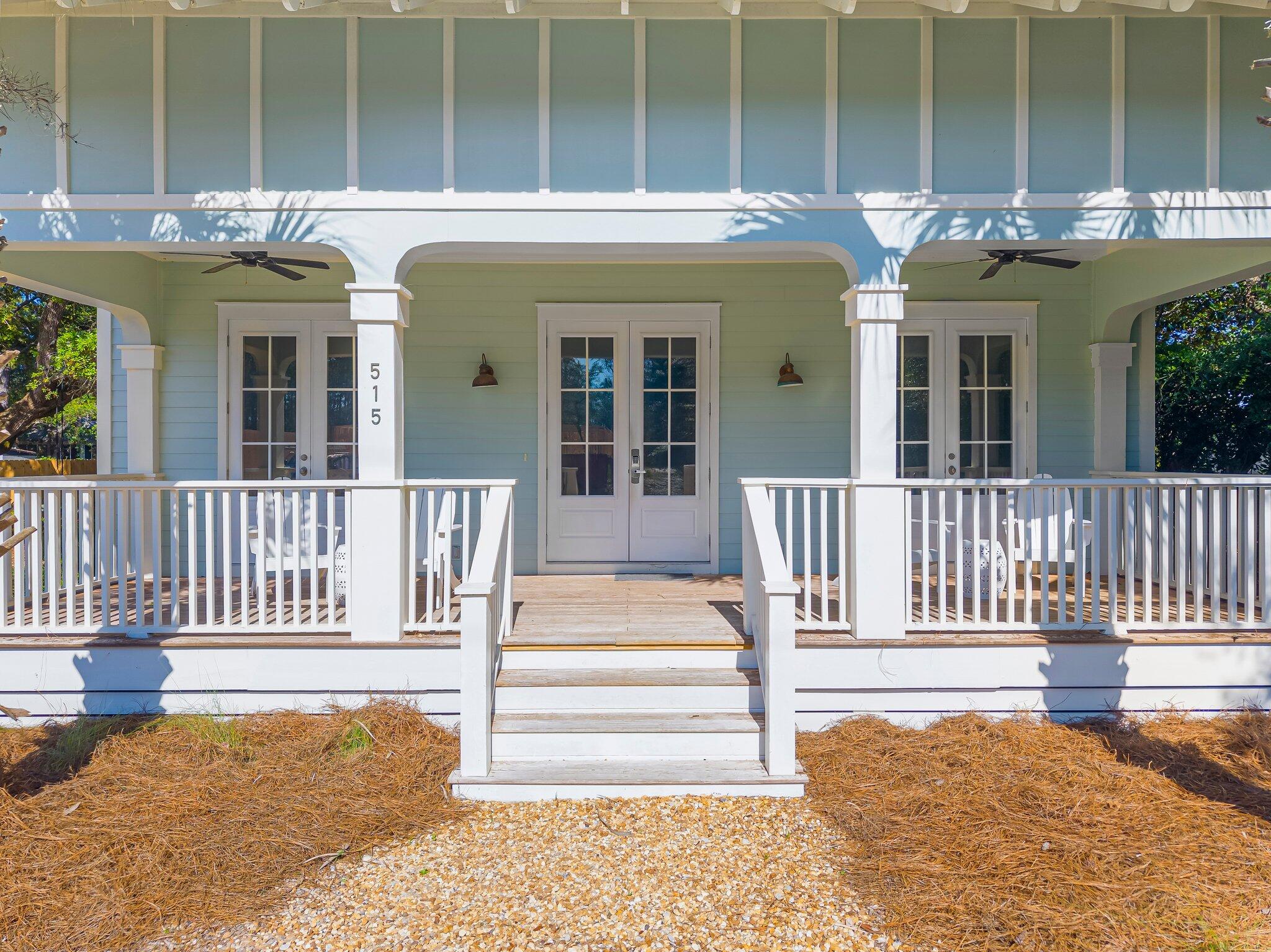 515 Seacrest Drive Inlet Beach, FL 32461 - Photo 48 of 62 a front view of a house with a porch