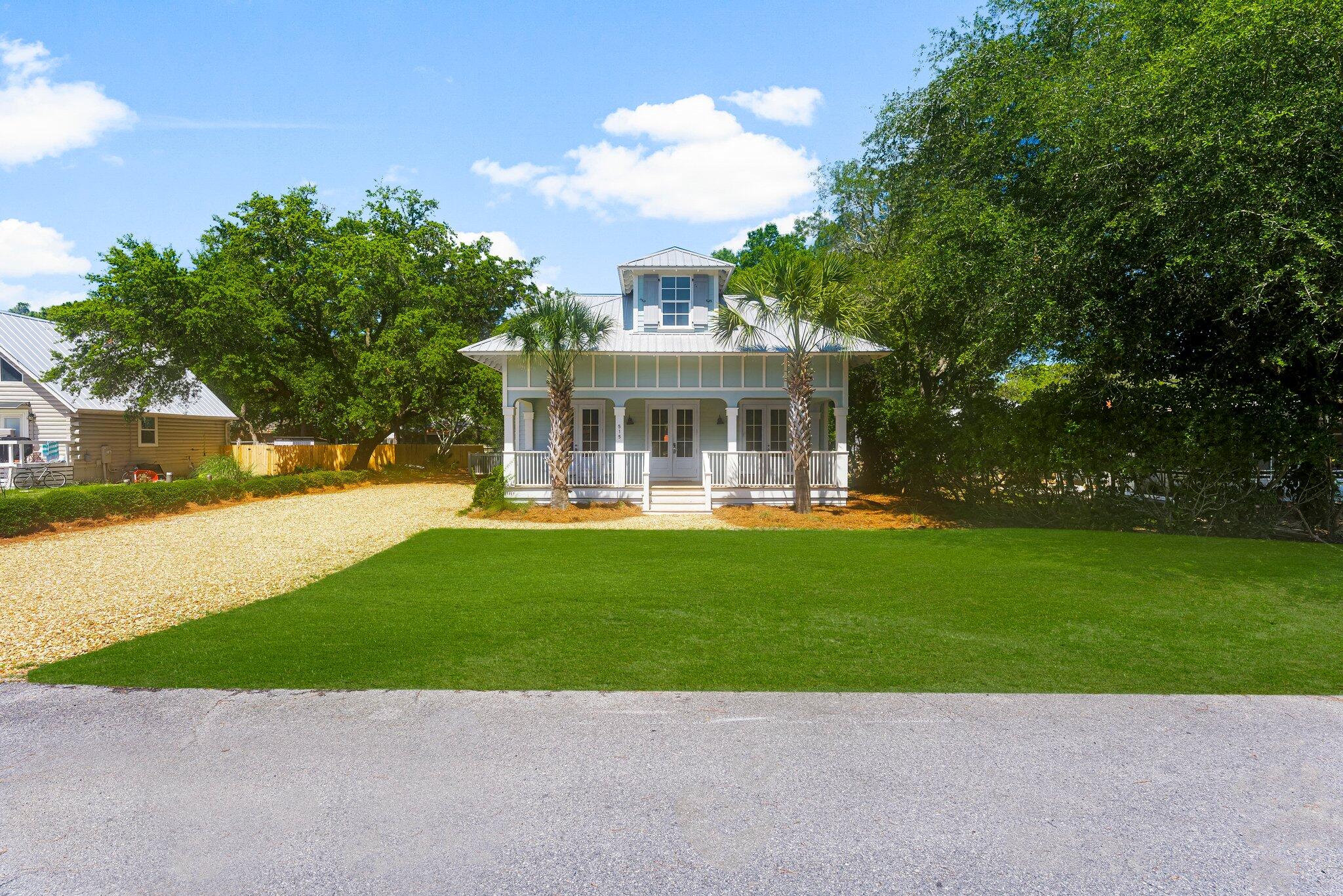 515 Seacrest Drive Inlet Beach, FL 32461 - Photo 51 of 62 a view of house with a swimming pool