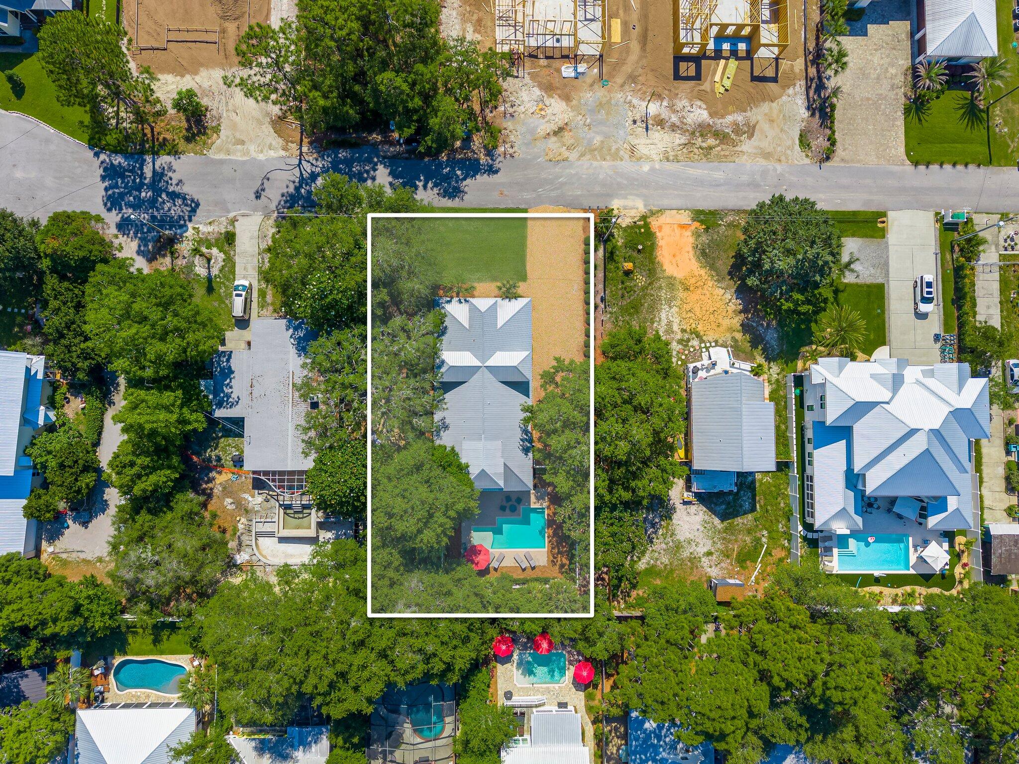 515 Seacrest Drive Inlet Beach, FL 32461 - Photo 56 of 62 an aerial view of a house