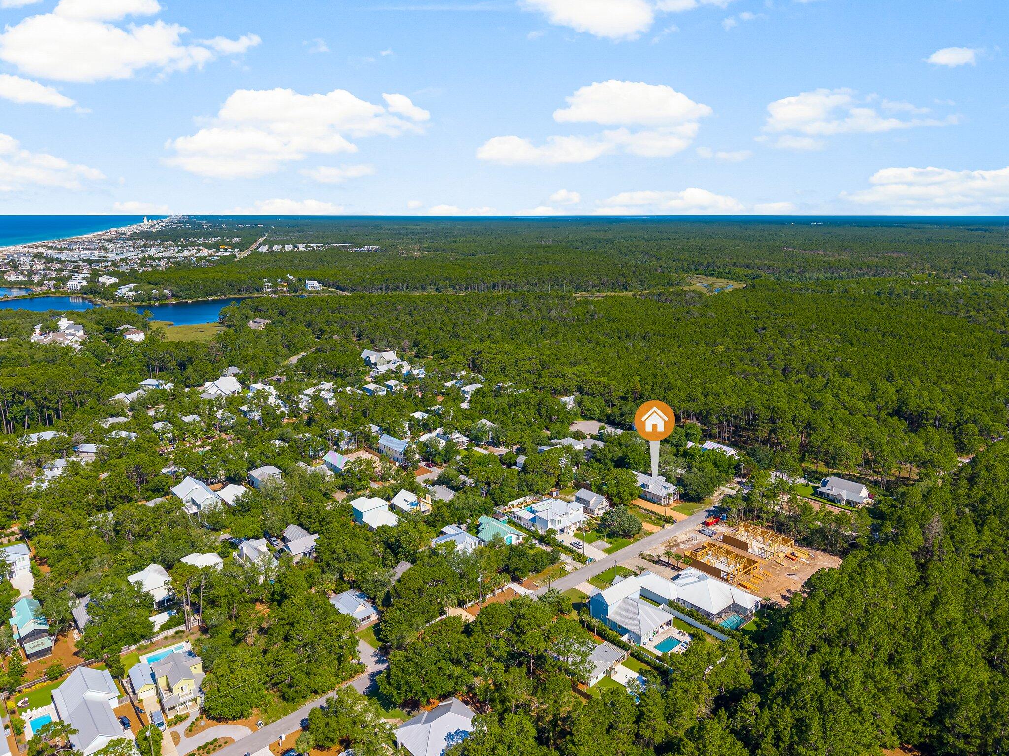 515 Seacrest Drive Inlet Beach, FL 32461 - Photo 57 of 62 a view of a city