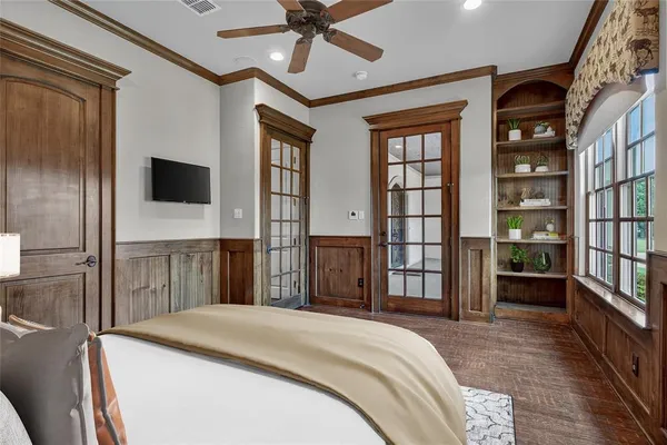 a kitchen with sink and window