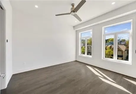 a spacious bathroom with a double vanity sink mirror double and shower