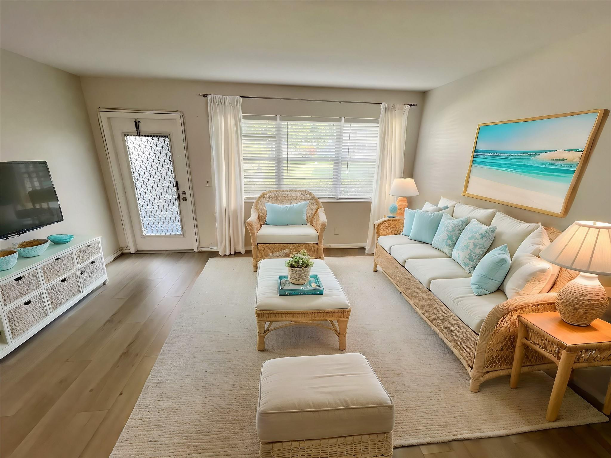 246 Markham L, Unit 246 Deerfield Beach, FL 33442 - Photo 4 of 27 VIRTUALLY STAGED LIVING ROOM