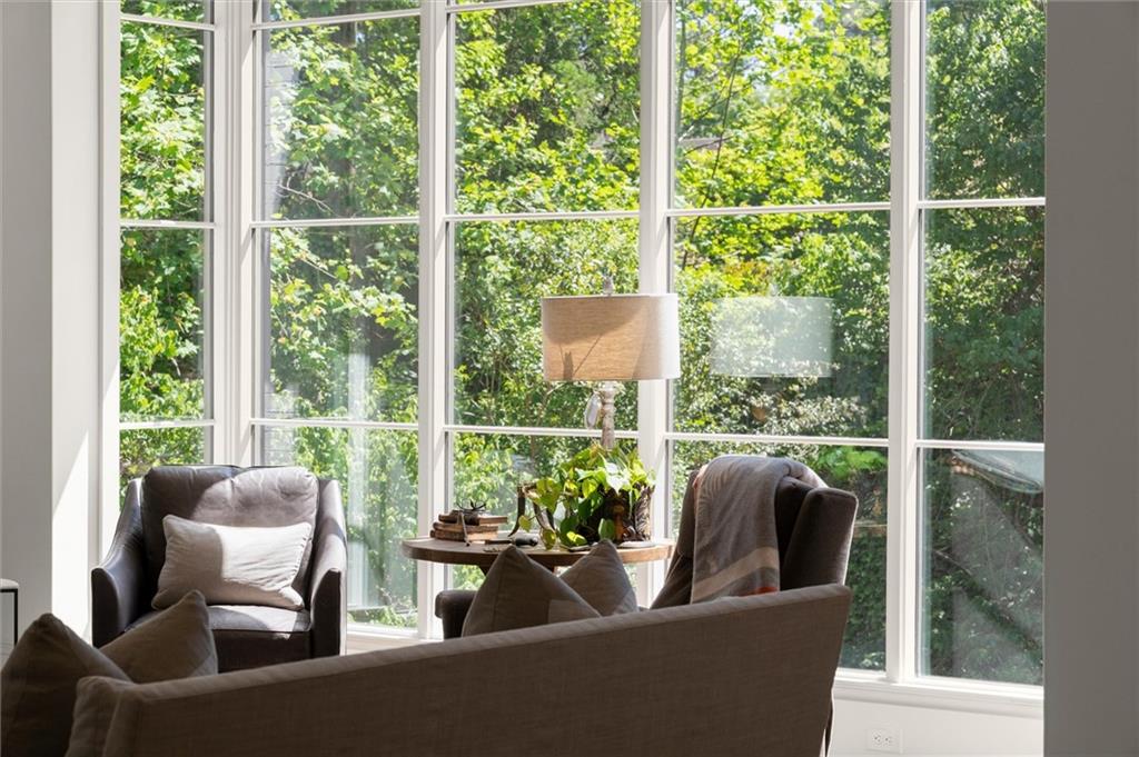 4240 Paces Ferry Road Southeast Atlanta, GA 30339 - Photo 12 of 66 a view of a living room and floor to ceiling window