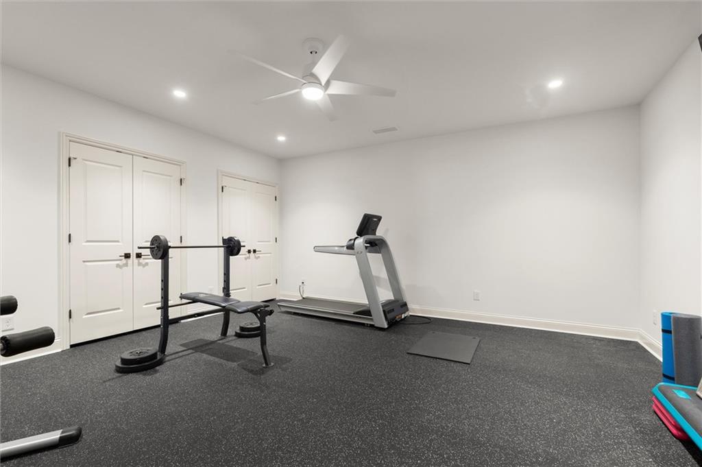 4240 Paces Ferry Road Southeast Atlanta, GA 30339 - Photo 41 of 66 a view of a room with gym equipment