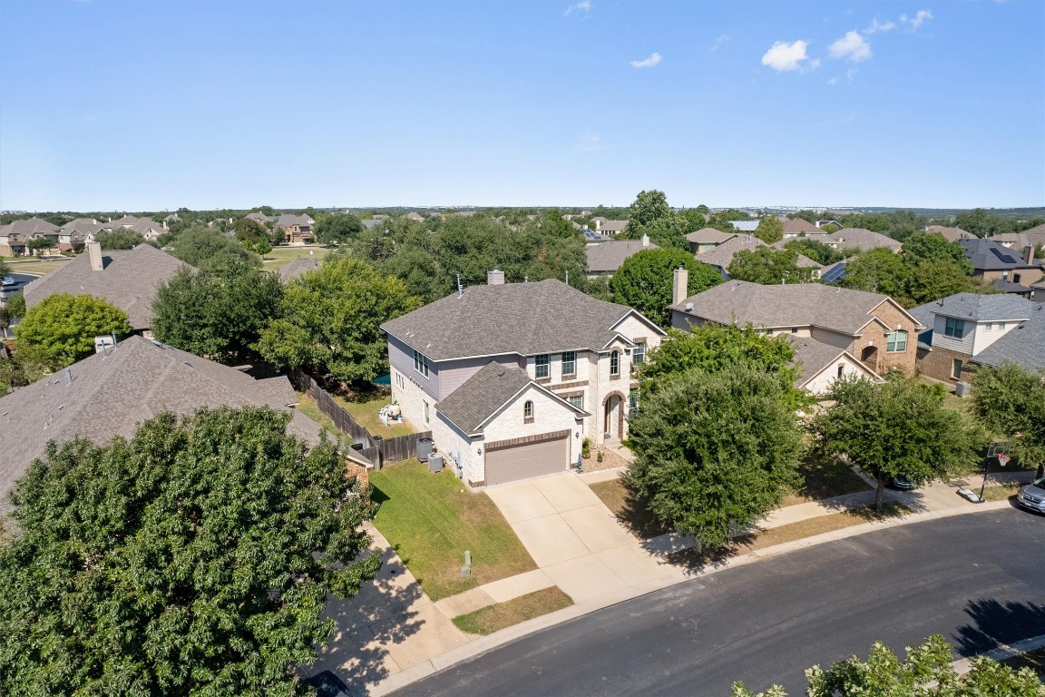 1425 Naranjo Drive Georgetown, TX 78628 - Photo 36 of 38 an aerial view of a house