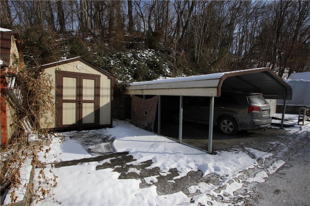 200 McKeesport Road Elizabeth, PA 15037 - Photo 24 of 25 Carport for 2 Covered Parking plus a Kwanzaa Hut & 2 more off street parking!