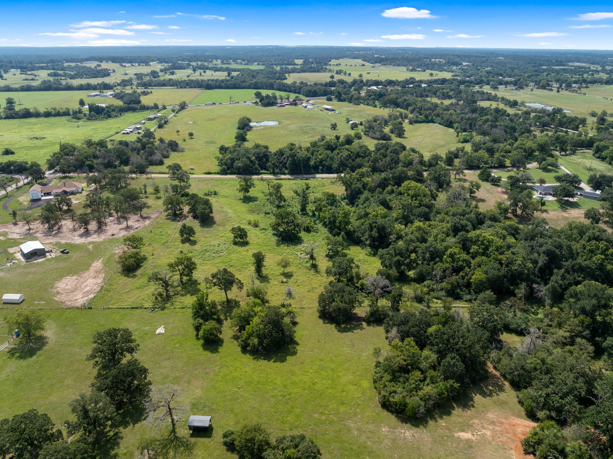 Tbd Cazey Loop Franklin, TX 77856 - Photo 14 of 20 a view of a lake with a city