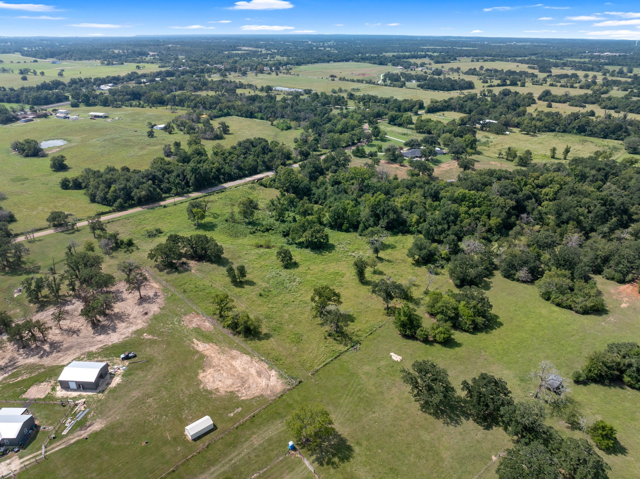 Tbd Cazey Loop Franklin, TX 77856 - Photo 16 of 20 an aerial view of a houses with a yard