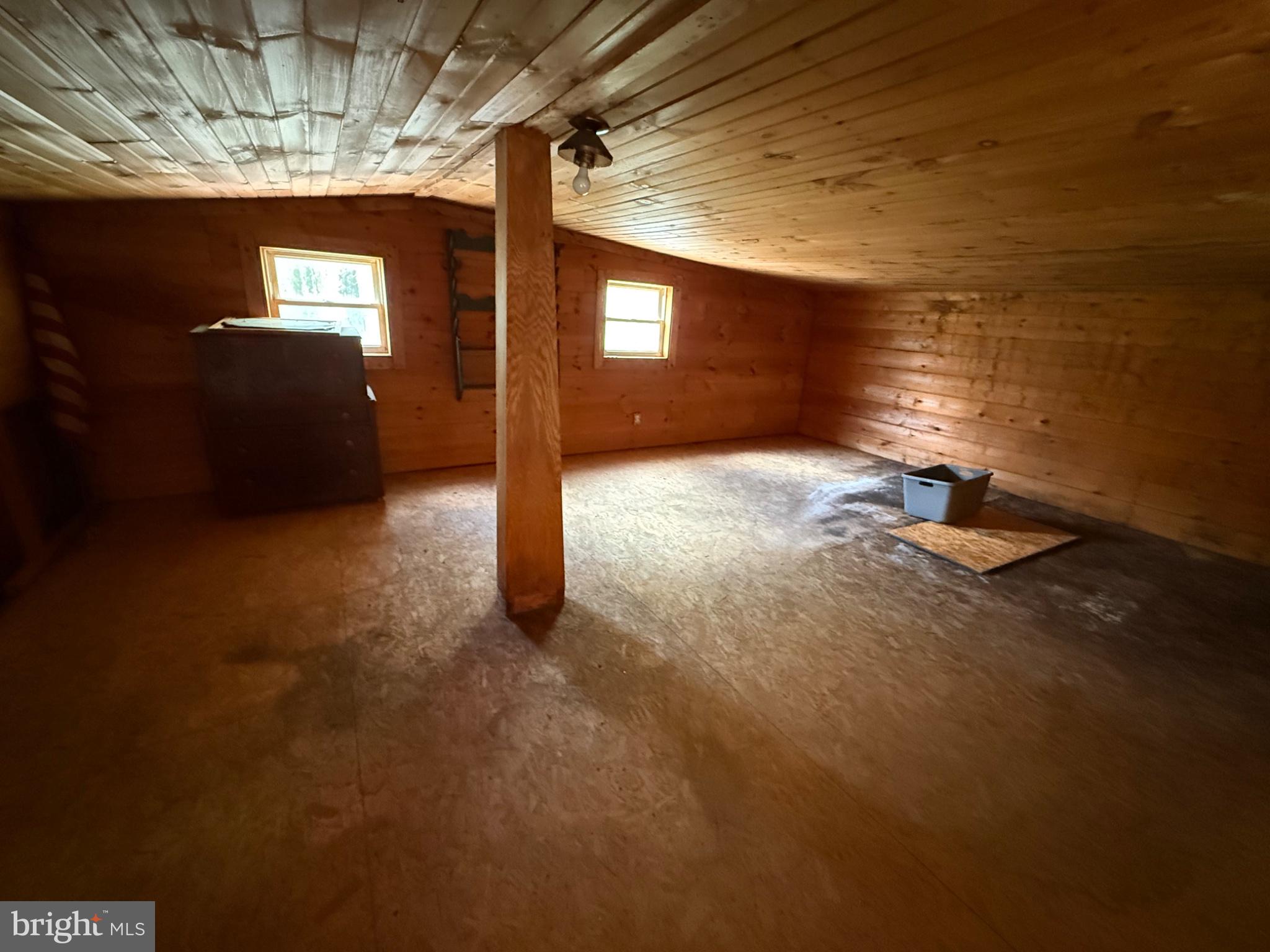 15232 Wrangletown Road Mount Union, PA 17066 - Photo 53 of 92 Cozy, rustic attic with natural light.