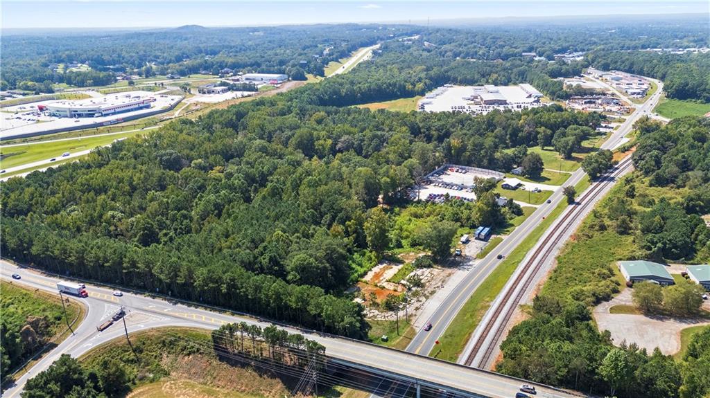 14971 Veterans Memorial Highway Villa Rica, GA 30180 - Photo 5 of 17 an aerial view of lake and residential houses