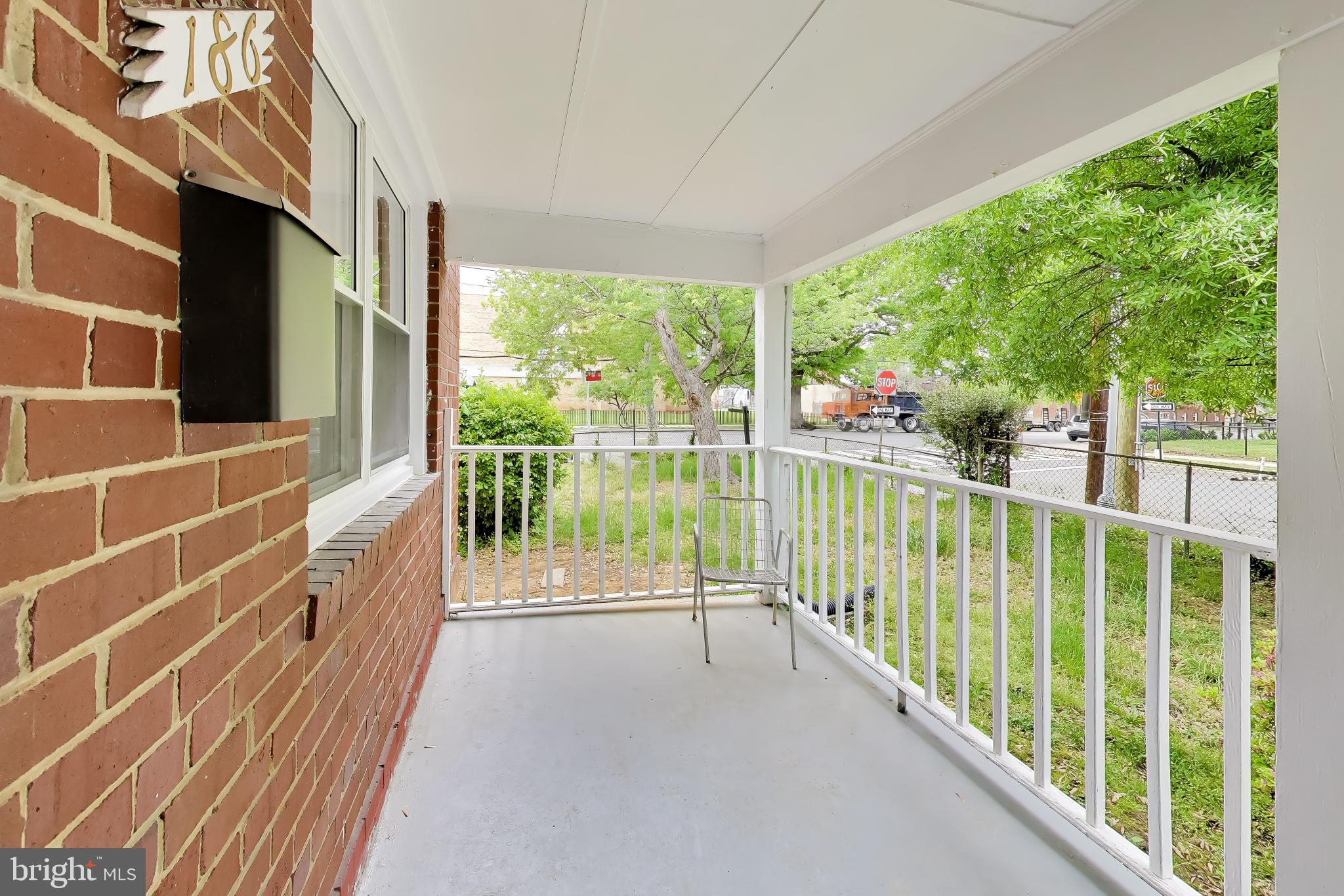 186 Forrester Street Southwest Washington, DC 20032 - Photo 4 of 32 a view of a balcony