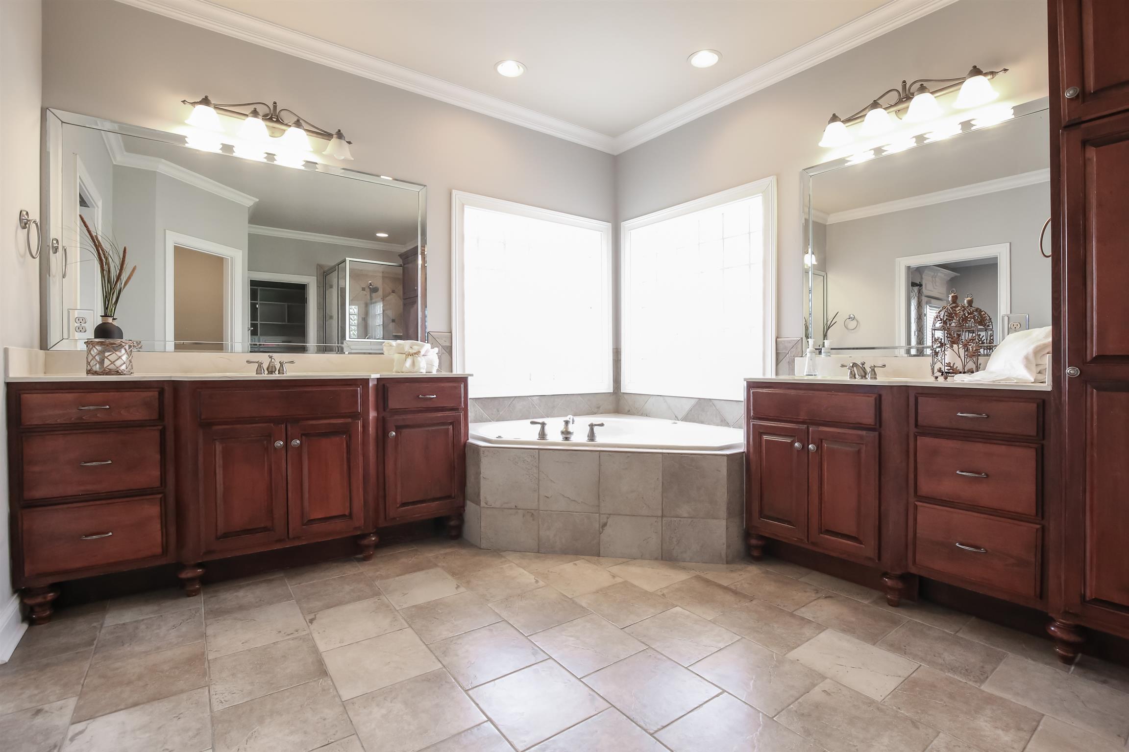 5332 Sherrington Road Murfreesboro, TN 37128 - Photo 15 of 29 Master bathroom with separate vanities