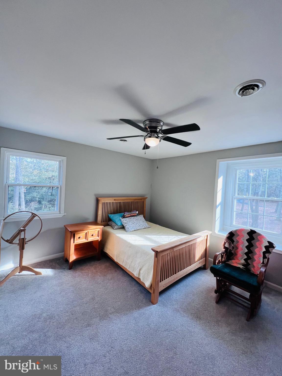 436 Thompson Circle Colonial Beach, VA 22443 - Photo 34 of 40 a bedroom with two beds and window