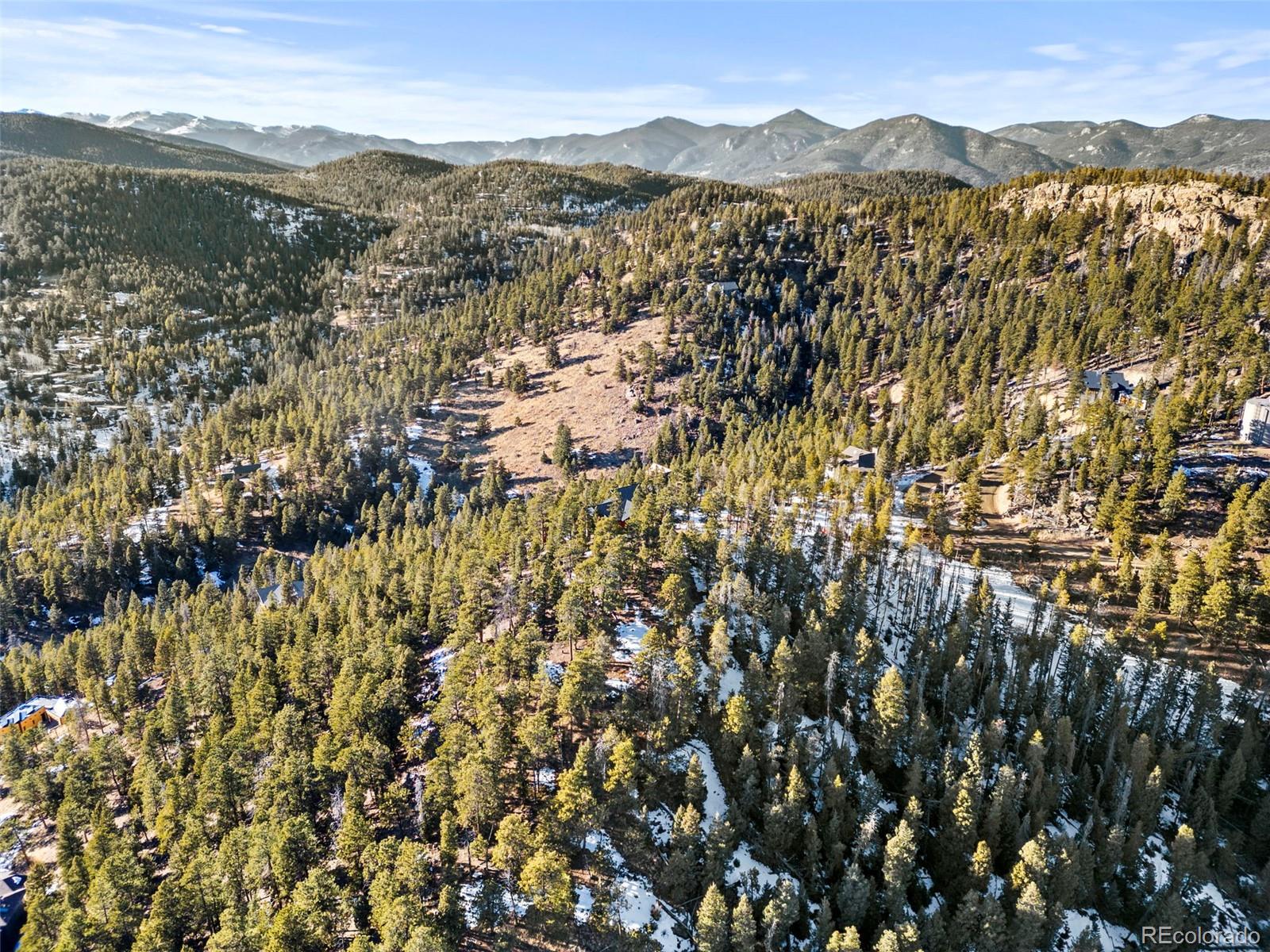 Ridge Road Evergreen, CO 80439 - Photo 8 of 22 a view of a city with mountain