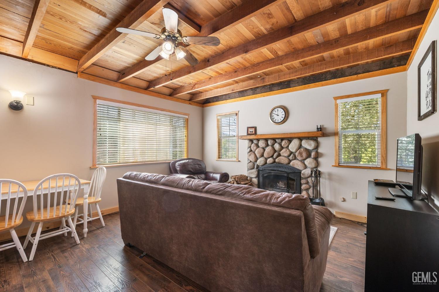 Undisclosed Address Posey, CA 93260 - Photo 11 of 53 a living room with furniture and a flat screen tv