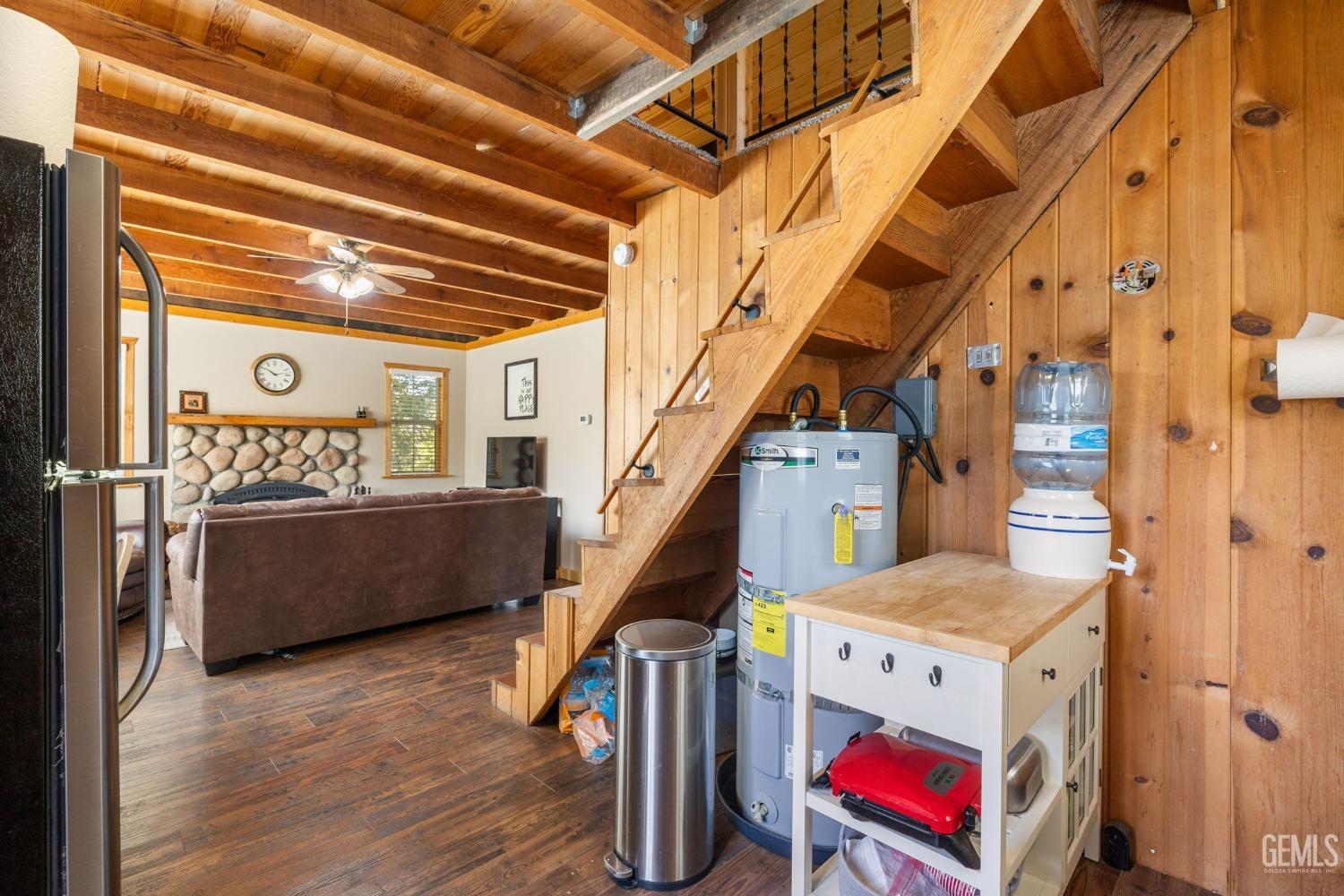 Undisclosed Address Posey, CA 93260 - Photo 29 of 53 a view of entryway and hall with wooden floor