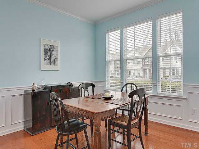 133 Cedar Elm Road Durham, NC 27713 - Photo 2 of 20 Elegant dining room is perfect for a quiet dinner at home or a dinner party. Dining Room