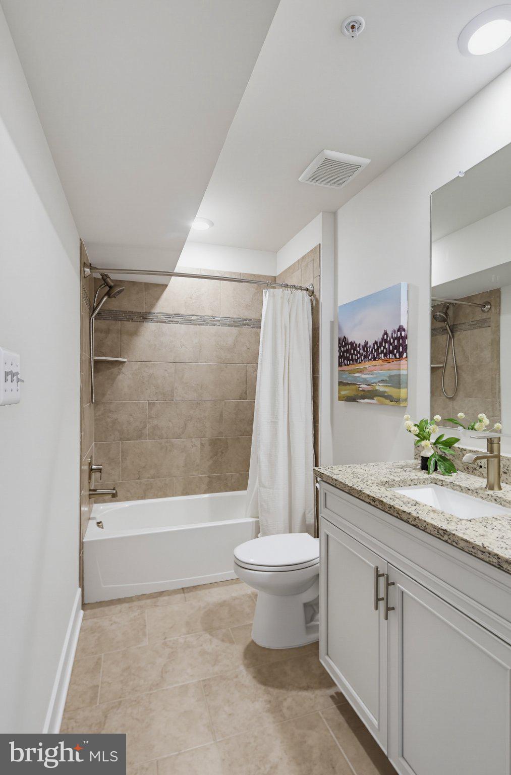 3607 Haven Farm Road Perry Hall, MD 21128 - Photo 55 of 67 Modern bathroom with elegant finishes.