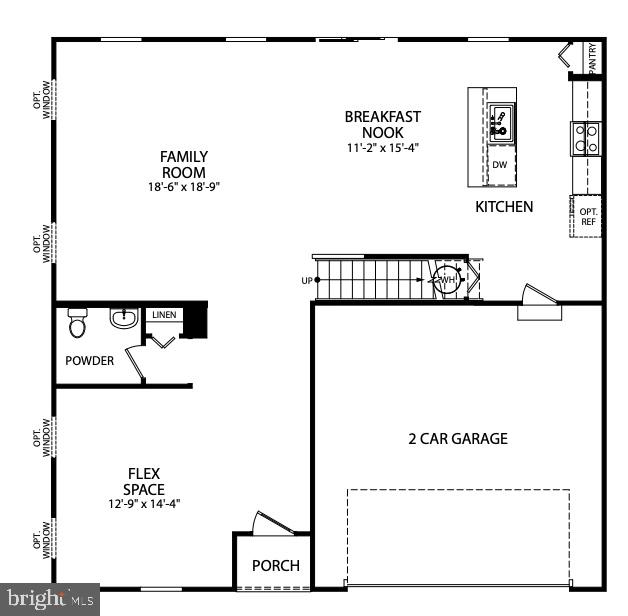 7 Eddy Road Inwood, WV 25428 - Photo 30 of 34 Standard Layout with open front living room