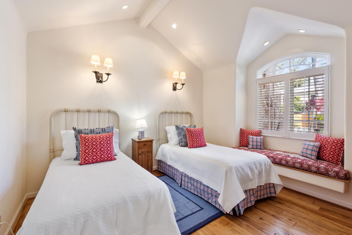 26335 Rio Avenue Carmel, CA 93923 - Photo 34 of 56 a bedroom with two beds and a couch