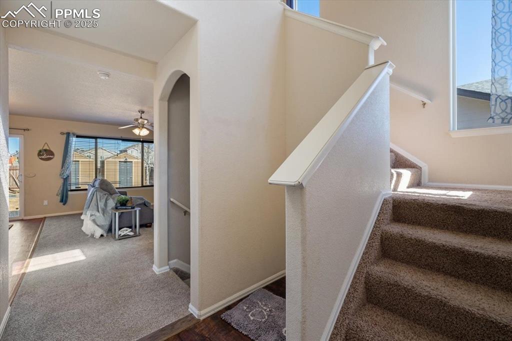 13038 Devil's Thumb Place Peyton, CO 80831 - Photo 13 of 44 Stairs to the upper level.