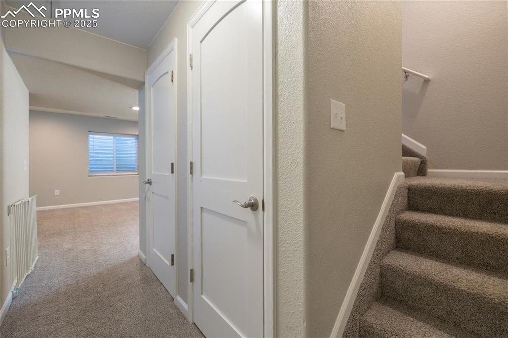 13038 Devil's Thumb Place Peyton, CO 80831 - Photo 28 of 44 Stairs to the Finished Basement.