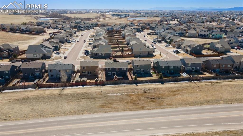 13038 Devil's Thumb Place Peyton, CO 80831 - Photo 42 of 44 Aerial view of home and neighborhood.