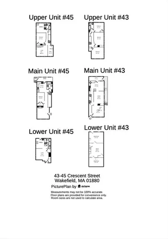 $1,000,000 | 43-45 Crescent Street, Wakefield, MA 01880