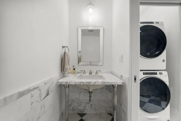 a view of a swimming pool with a lounge chairs