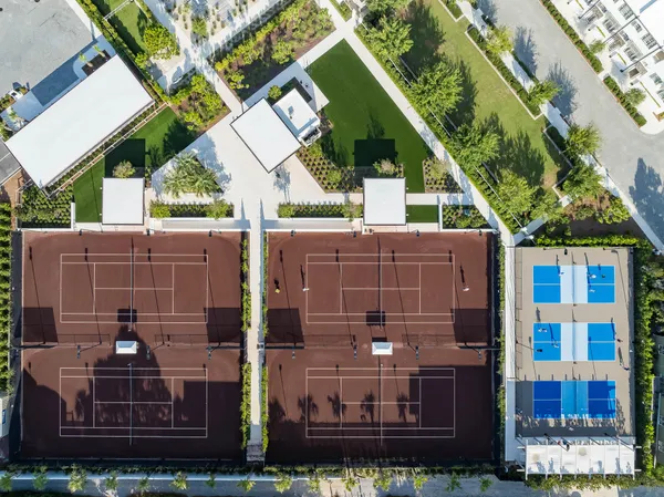 a view of balcony and yard