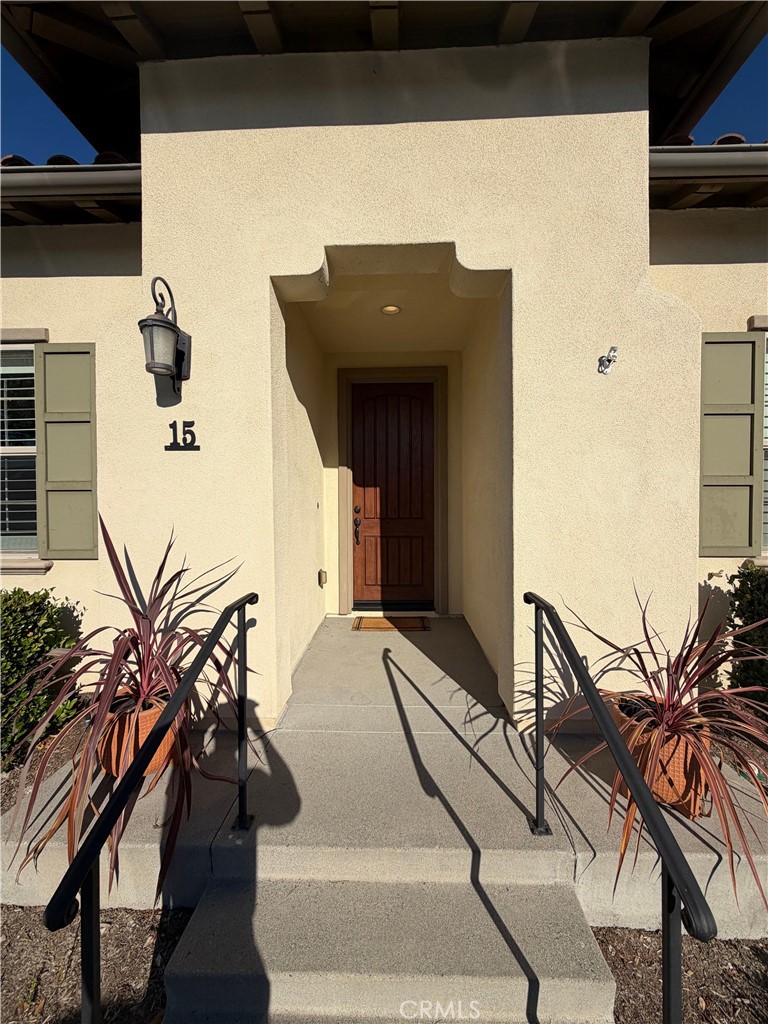 15 Galan Street Rancho Mission Viejo, CA 92694 - Photo 3 of 24 a view of entryway and hall with wooden floor