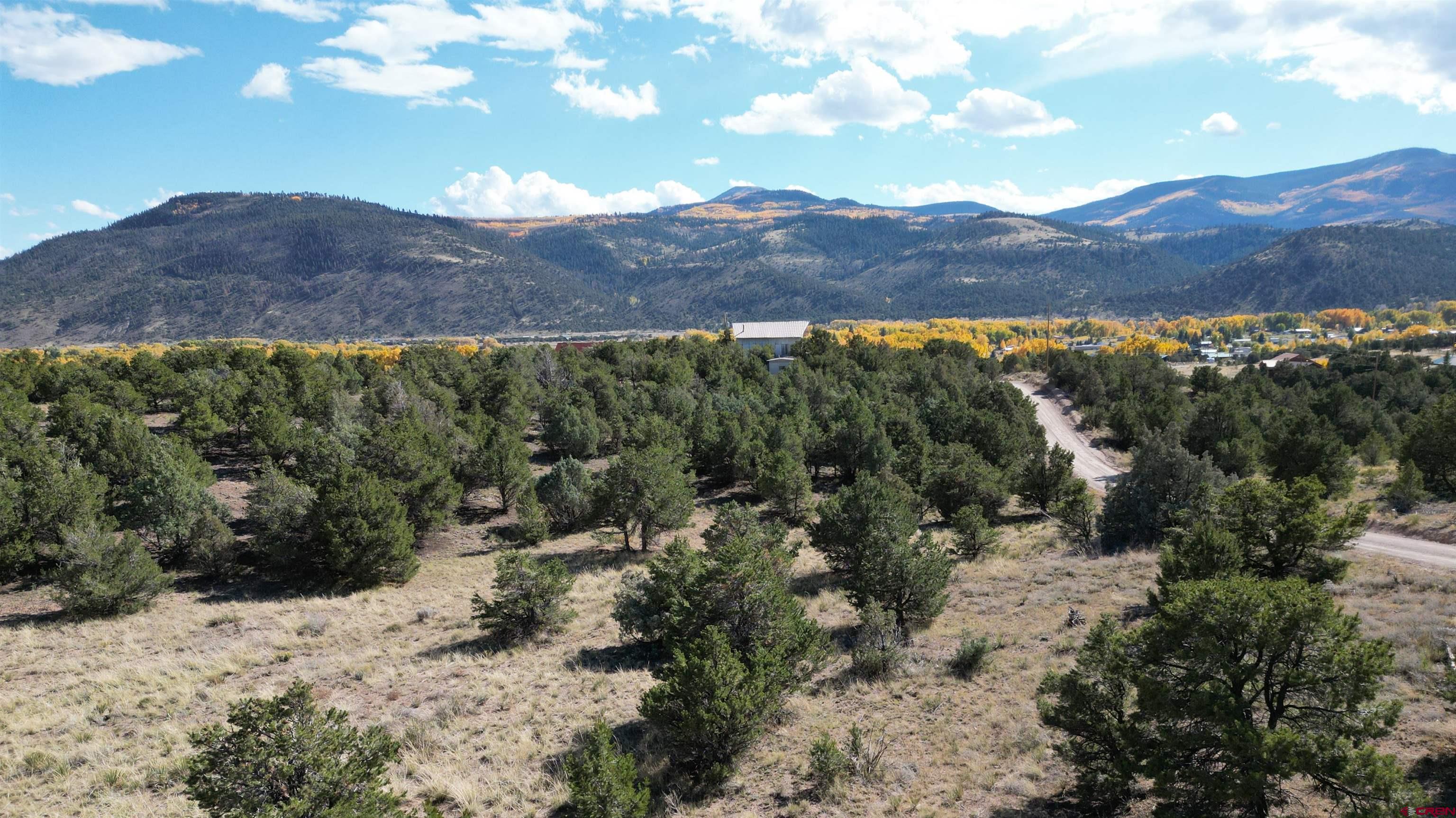 549 Milner Pass Road South Fork, CO 81154 - Photo 13 of 19 a view of a lush green hillside and a building