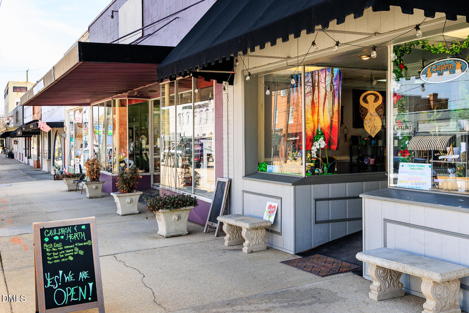 263 Kindness Drive Lillington, NC 27546 - Photo 23 of 37 an outdoor space with patio furniture and potted plants