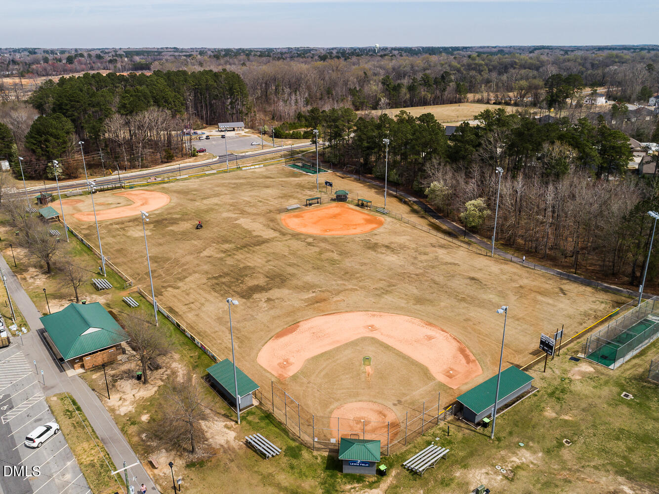 263 Kindness Drive Lillington, NC 27546 - Photo 32 of 37 Lillington Ballfields Drone (1)