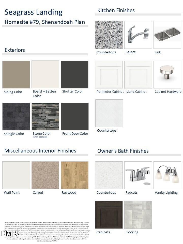 263 Kindness Drive Lillington, NC 27546 - Photo 10 of 11 SGR-79_MLS Design options_jpg