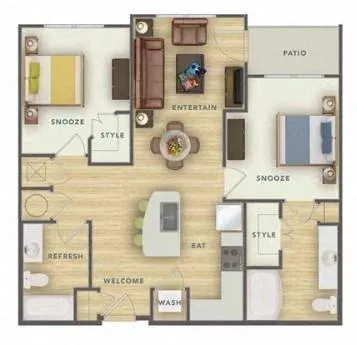 $1,614 | 800 Milwood Street, Unit 902214, Woodstock, GA 30189