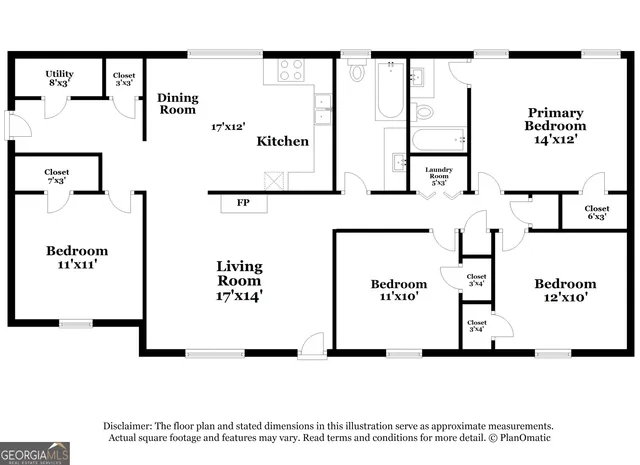 $1,690 | 2974 Landmark Drive Southeast, Conyers, GA 30094