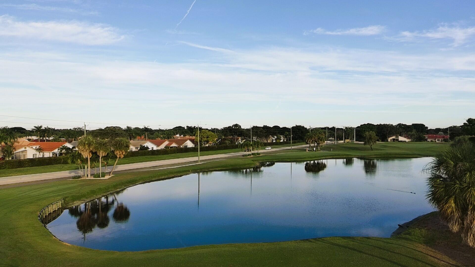 5885 Northpointe Lane Boynton Beach, FL 33437 - Photo 29 of 51 Lake at the back of the house