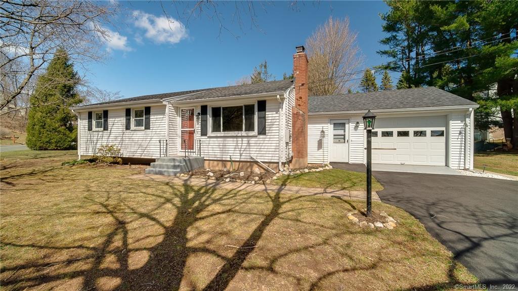 23 Toad Ridge Road Middlefield, CT 06455 - Photo 1 of 1 a view of a house with snow on the background